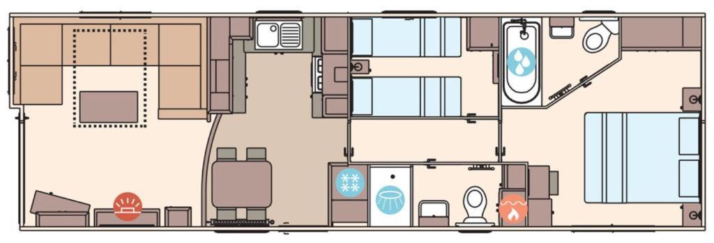 Tattershall Lakes 6 Berth With Bath Zewnętrze zdjęcie